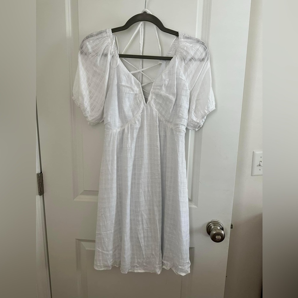 White dress